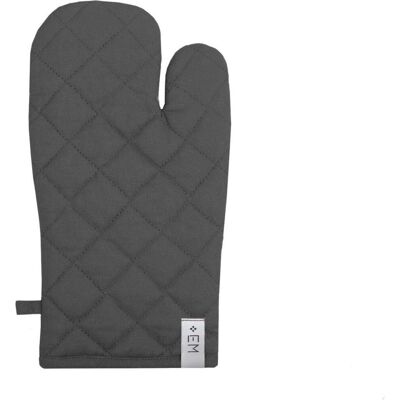 Excellent Houseware Em kitchen ovenwant donkergrijs 16x32 cm 1 stuk Excellent Houseware Em kitchen ovenwant donkergrijs 16x32 cm 1 stuk