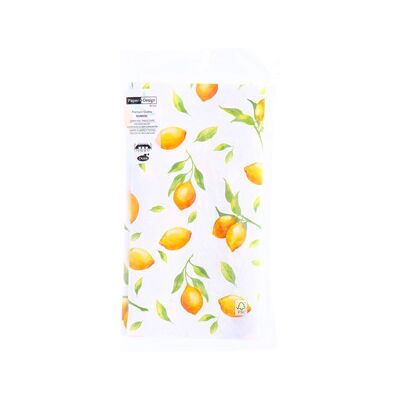 Merkloos / Sans Marque Tafellaken citrus 138x220 cm 2 stuks Merkloos / Sans Marque Tafellaken citrus 138x220 cm 2 stuks