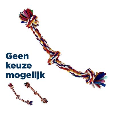 Happy Pet Twist-tee 3 knoop tugger Happy Pet Twist-tee 3 knoop tugger