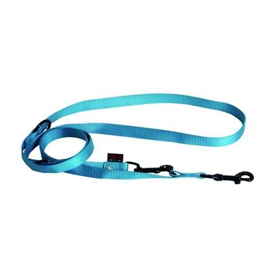 Hondenriem Martin Sellier - Verstelbaar 3-punten Turquoise - 200x2cm Hondenriem Martin Sellier - Verstelbaar 3-punten Turquoise - 200x2cm