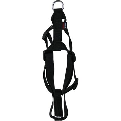 Martin Sellier Nylon Hondentuig - Verstelbaar, Zwart, 70-90cm Martin Sellier Nylon Hondentuig - Verstelbaar, Zwart, 70-90cm