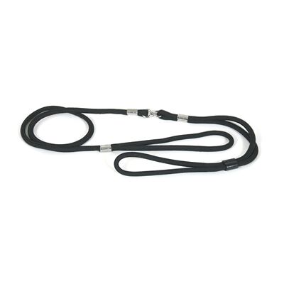 Martin Sellier Nylon Showlijn Zwart 1,20m - Hondenriem Martin Sellier Nylon Showlijn Zwart 1,20m - Hondenriem
