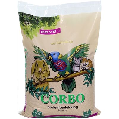 Esve Corbo Bodembedekking - Natuurlijk, Geurcontrole, 7,5L Esve Corbo Bodembedekking - Natuurlijk, Geurcontrole, 7,5L