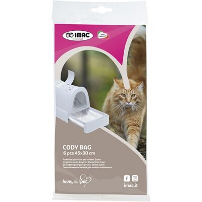 Imac kattenbakzak cody voor kattenbak zuma / 50x36x10 cm Imac kattenbakzak cody voor kattenbak zuma / 50x36x10 cm