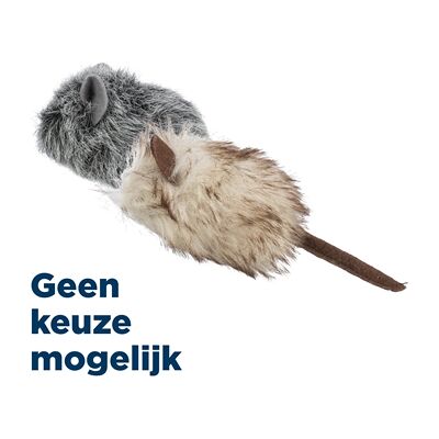 Trixie Model 9cm Assorti Pluche Kattenkruid Muis - Katten Speelgoed Trixie Model 9cm Assorti Pluche Kattenkruid Muis - Katten Speelgoed