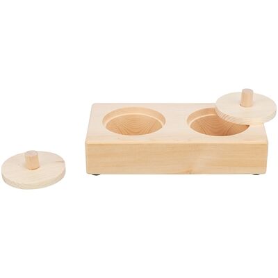 Trixie Houten Snackbox 14x3x7cm voor Kleine Dieren Trixie Houten Snackbox 14x3x7cm voor Kleine Dieren