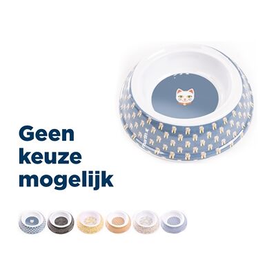 Martin Voer- en Drinkbak voor Hond en Kat - Diverse Kleuren - 150 ml Martin Voer- en Drinkbak voor Hond en Kat - Diverse Kleuren - 150 ml