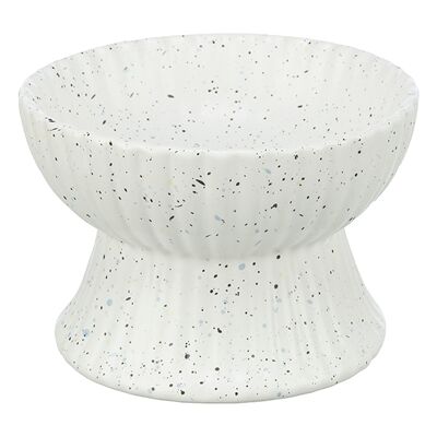 Trixie Wit keramische verhoogde voederbak - 200 ML 13 CM Trixie Wit keramische verhoogde voederbak - 200 ML 13 CM