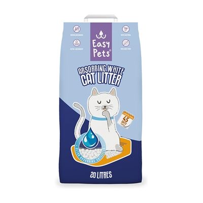 Easypets kattenbakvulling absorbing white Easypets kattenbakvulling absorbing white