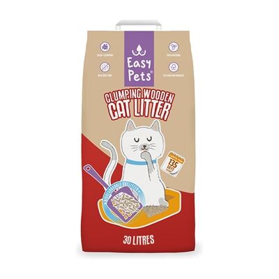 Easypets kattenbakvulling clumpiing wood Easypets kattenbakvulling clumpiing wood