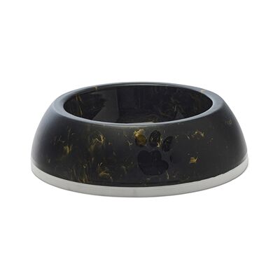 Savic voerbak delice 3 marble zwart / goud Savic voerbak delice 3 marble zwart / goud