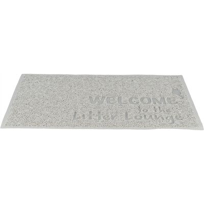 Trixie kattenbakmat pvc lichtgrijs Trixie kattenbakmat pvc lichtgrijs