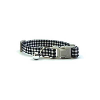 Happy Pet tabby patch halsband kat ruit zwart Happy Pet tabby patch halsband kat ruit zwart