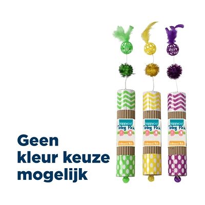 Happy Pet tabby patch roller karton assorti Happy Pet tabby patch roller karton assorti