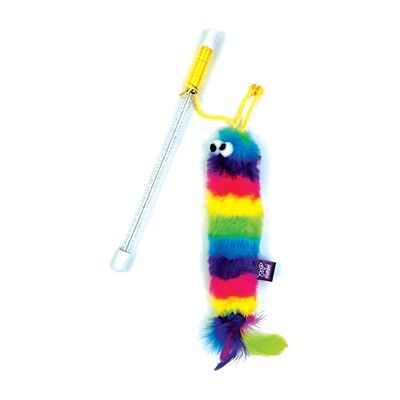 Happy Pet tabby patch kattenhengel regenboog assorti Happy Pet tabby patch kattenhengel regenboog assorti