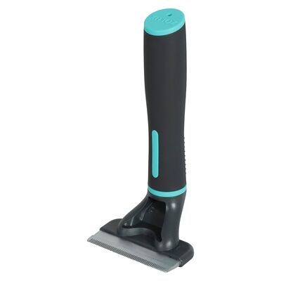 Zolux anah carding super brush zwart / blauw Zolux anah carding super brush zwart / blauw