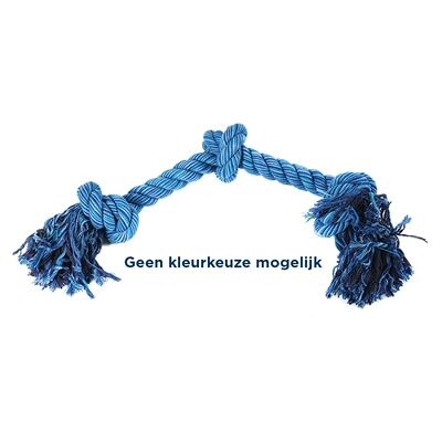 Happy Pet 3 Knoop Touw Trek Hondenspeelgoed - Klein Happy Pet 3 Knoop Touw Trek Hondenspeelgoed - Klein