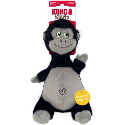 Kong knots belly gorilla - knuffel - zwart m/l Kong knots belly gorilla - knuffel - zwart m/l