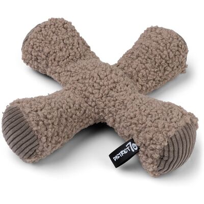 District 70 ziggy - zacht hondenspeelgoed met pieper en knispergeluid - taupe - ø30 cm District 70 ziggy - zacht hondenspeelgoed met pieper en knispergeluid - taupe - ø30 cm