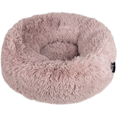 District 70 fuzz donut hondenmand - sand - medium ø 60 cm District 70 fuzz donut hondenmand - sand - medium ø 60 cm