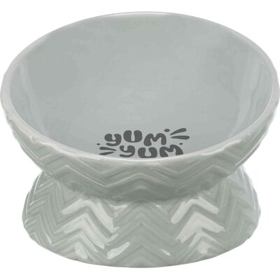 Trixie Verhoogde Voer- en Waterbak - 350 ml, Grijs Trixie Verhoogde Voer- en Waterbak - 350 ml, Grijs
