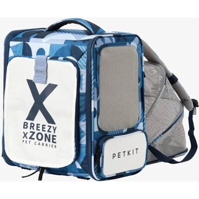 Petkit - breezy xzone pet carrier-blue Petkit - breezy xzone pet carrier-blue