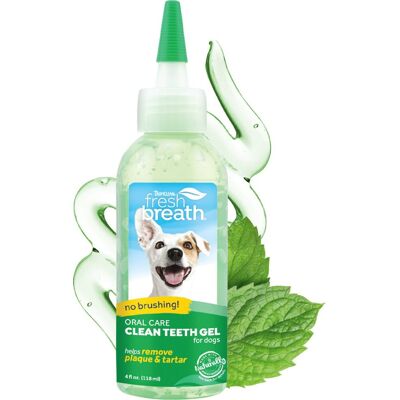 Tropiclean fresh breath - tandgel honden gebitsverzorging - munt - 118 ml Tropiclean fresh breath - tandgel honden gebitsverzorging - munt - 118 ml