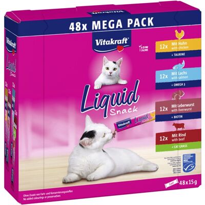 Vitakraft liquid snack big pack á 48st Vitakraft liquid snack big pack á 48st