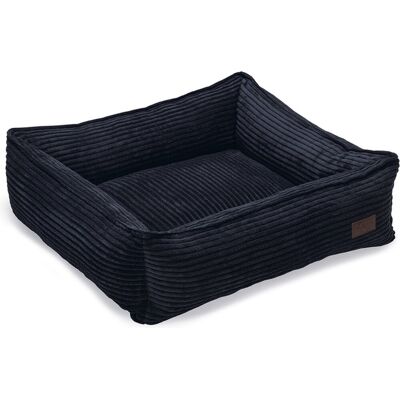 Designed By Lotte ribbed - hondenmand - antraciet - 65x60x20 cm Designed By Lotte ribbed - hondenmand - antraciet - 65x60x20 cm