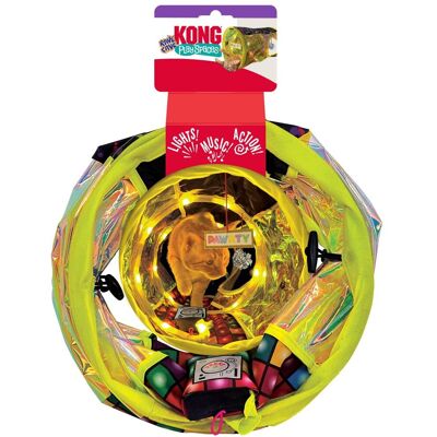 Kong play spaces rave cave - kattenspeelgoed - 29.85x29.85x50.8 cm multi-color Kong play spaces rave cave - kattenspeelgoed - 29.85x29.85x50.8 cm multi-color