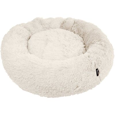 District 70 fuzz donut hondenmand - merengue - extra large ø 100 cm District 70 fuzz donut hondenmand - merengue - extra large ø 100 cm