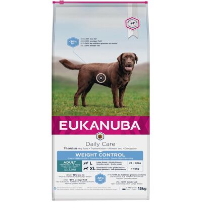 Eukanuba Grote Ras Gewicht Controle Droogvoer - 15kg Eukanuba Grote Ras Gewicht Controle Droogvoer - 15kg