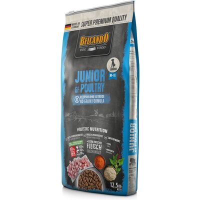 Belcando Junior Poultry - Hondenvoer voor gevoelige puppy's - 12.5kg Belcando Junior Poultry - Hondenvoer voor gevoelige puppy's - 12.5kg