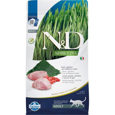 Farmina n&d spirulina adult cat - lam - 1,5 kg Farmina n&d spirulina adult cat - lam - 1,5 kg