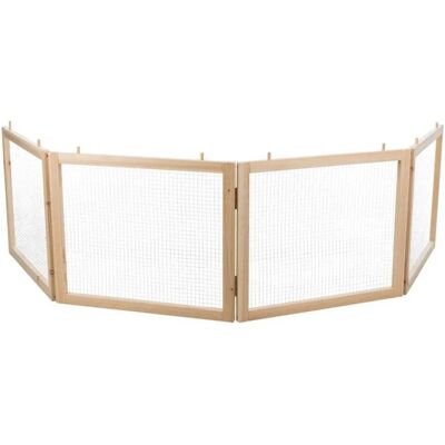 Trixie indoor ren 4 panelen hout Trixie indoor ren 4 panelen hout