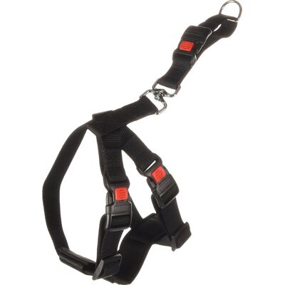 Flamingo Autoriemharnas voor honden - Verstelbaar 40-60cm - Zwart Flamingo Autoriemharnas voor honden - Verstelbaar 40-60cm - Zwart