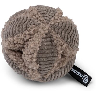District 70 bobby - snuffelbal voor honden stimuleert speurgedrag & mentale uitdaging - taupe - small ø13 cm District 70 bobby - snuffelbal voor honden stimuleert speurgedrag & mentale uitdaging - taupe - small ø13 cm