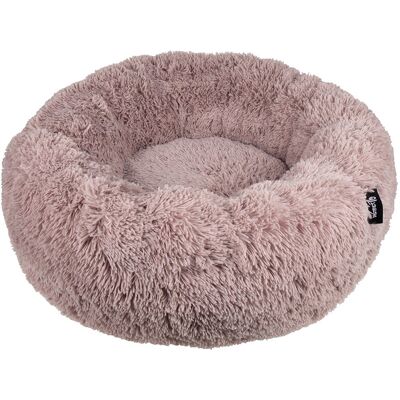 District 70 fuzz donut hondenmand - sand - large ø 80 cm District 70 fuzz donut hondenmand - sand - large ø 80 cm