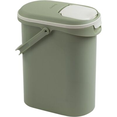 Curver voedselcontainer hond/kat - voercontainer - luchtdicht - met handvat - misty green - 10l Curver voedselcontainer hond/kat - voercontainer - luchtdicht - met handvat - misty green - 10l