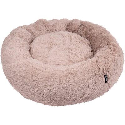 District 70 fuzz donut hondenmand - sand - extra large ø 100 cm District 70 fuzz donut hondenmand - sand - extra large ø 100 cm