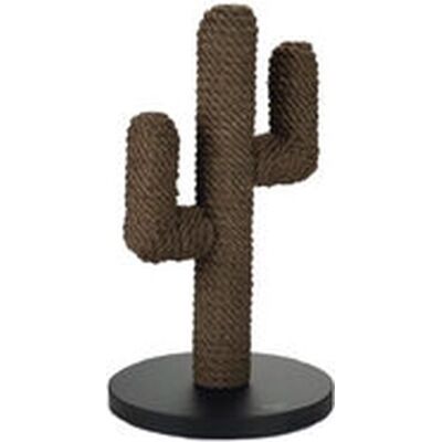 Lotte Cactus Houten Krabpaal - 35x60cm, Zwart Lotte Cactus Houten Krabpaal - 35x60cm, Zwart