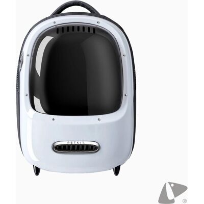 Petkit breezy 2 - wit - reistas kat - draagtas hond - kleine honden en katten - lichtgewicht - met licht en ventilator Petkit breezy 2 - wit - reistas kat - draagtas hond - kleine honden en katten - lichtgewicht - met licht en ventilator