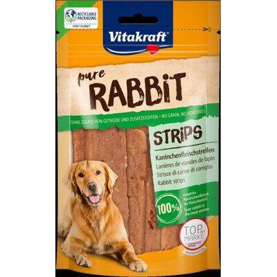 Vitakraft Konijnenstrips - Hondensnack met puur vlees Vitakraft Konijnenstrips - Hondensnack met puur vlees