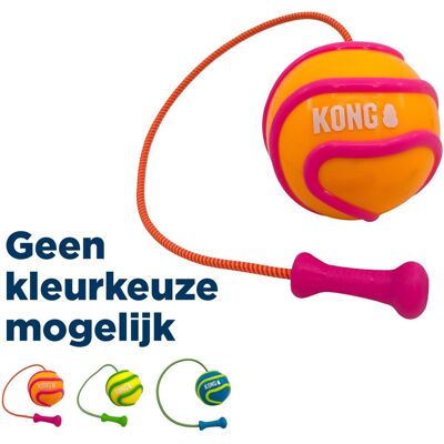 Kong bunji high-viz ball - werpspeelgoed - 51.44x8.26x8.26 cm assorti l Kong bunji high-viz ball - werpspeelgoed - 51.44x8.26x8.26 cm assorti l