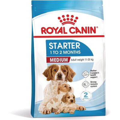 Royal Canin Maat Gezondheid Voeding Hond Starter Moeder & Puppy Medium droogvoer - 4kg Royal Canin Maat Gezondheid Voeding Hond Starter Moeder & Puppy Medium droogvoer - 4kg