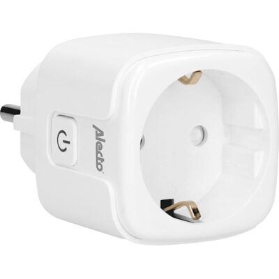 Alecto smart-plug20 - smart wifi tussenstekker met energiemeter - 16a 3680w - wit Alecto smart-plug20 - smart wifi tussenstekker met energiemeter - 16a 3680w - wit