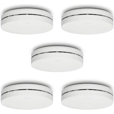 Alecto sa300 5-pack rookmelder - 10 jaar batterij - voldoet aan europese norm en14604 - 5 stuks Alecto sa300 5-pack rookmelder - 10 jaar batterij - voldoet aan europese norm en14604 - 5 stuks