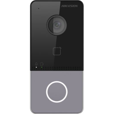 Hikvision ds-kv6113-wpe1(c) ip video intercom 2mp wi-fi deurbel met poe, mifare kaartlezer en alarm Hikvision ds-kv6113-wpe1(c) ip video intercom 2mp wi-fi deurbel met poe, mifare kaartlezer en alarm