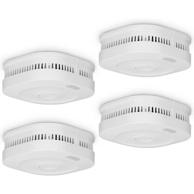 Alecto smartsmoke11 smart wifi rookmelder - 10 jaar batterij - voldoet aan europese norm en14604 - 4 stuks Alecto smartsmoke11 smart wifi rookmelder - 10 jaar batterij - voldoet aan europese norm en14604 - 4 stuks
