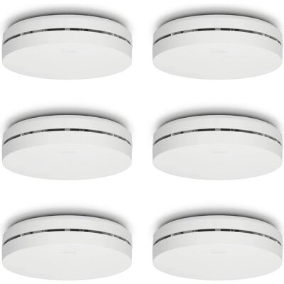 Alecto sa300 6-pack rookmelder - 10 jaar batterij - voldoet aan europese norm en14604 - 6 stuks Alecto sa300 6-pack rookmelder - 10 jaar batterij - voldoet aan europese norm en14604 - 6 stuks